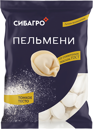 ПЕЛЬМЕНИ С МАСЛИЦЕМ, 900г